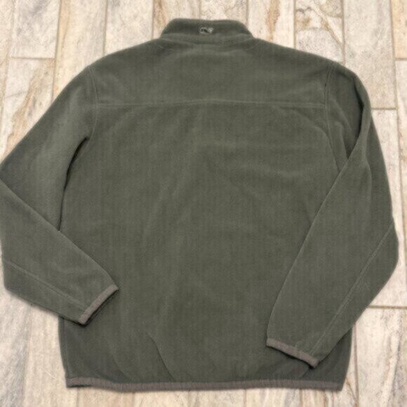 Vineyard Vines men's large gray 1/4 zip Shep fleece pullover - Picture 5 of 5